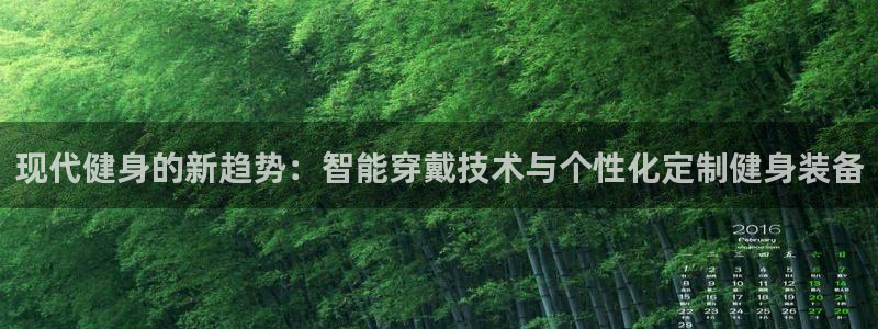 凯捷体育娱乐代理怎么样：现代健身的新趋势：智能穿戴技术与个性