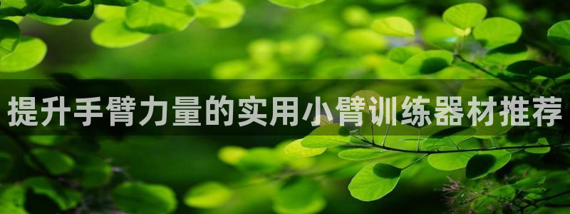 凯捷体育科技：提升手臂力量的实用小臂训练器材推荐