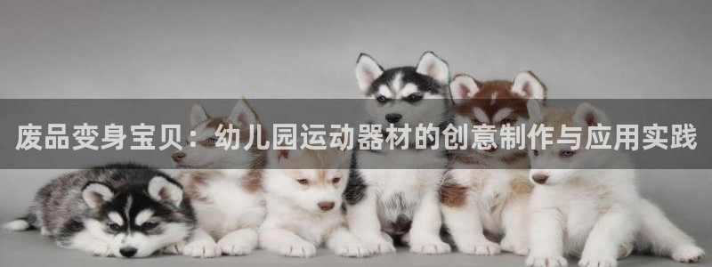 凯捷体育平台假的吗是真的吗：废品变身宝贝：幼儿园运动