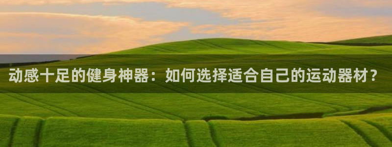 凯捷体育：动感十足的健身神器：如何选择适合自己的运动器材？