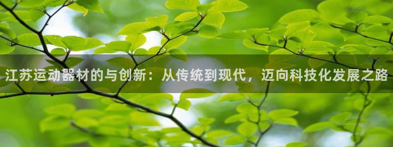 凯捷体育平台假的吗是真的吗吗：江苏运动器材的与创新：从传统到